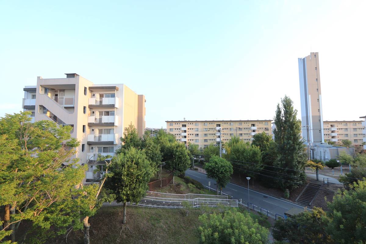 三木市ビレッジハウス志染の眺望