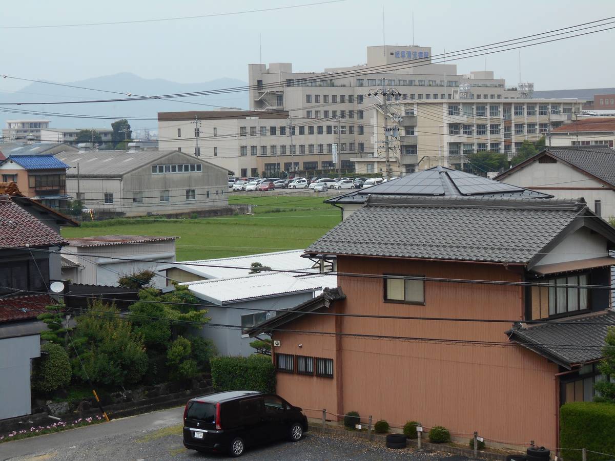 Pemandangan dari Village House Sogaya di Gifu-shi