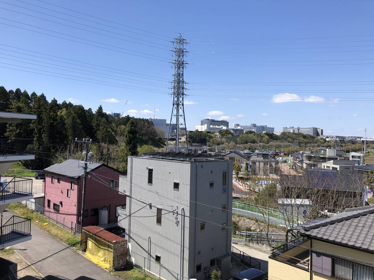 Tầm nhìn từ Village House Akiba ở Toyota-shi