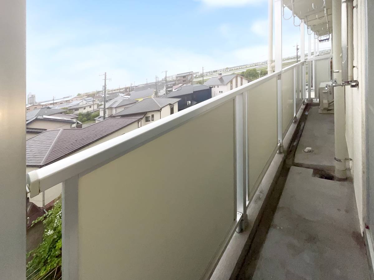 刈谷市ビレッジハウス野田のバルコニー