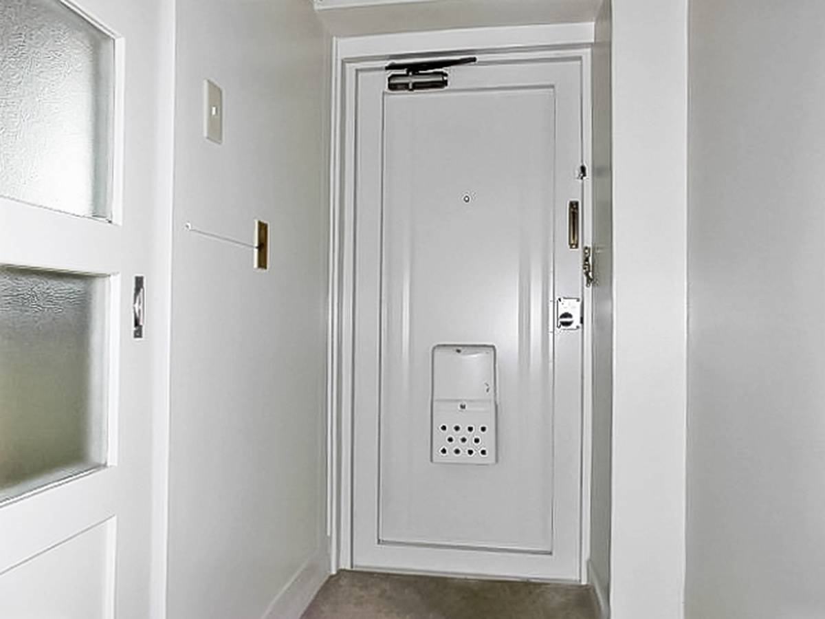 安城市ビレッジハウス下管池の玄関