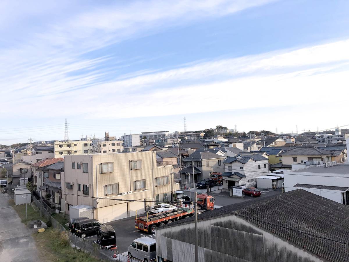 Tầm nhìn từ Village House Fukishima ở Tokai-shi