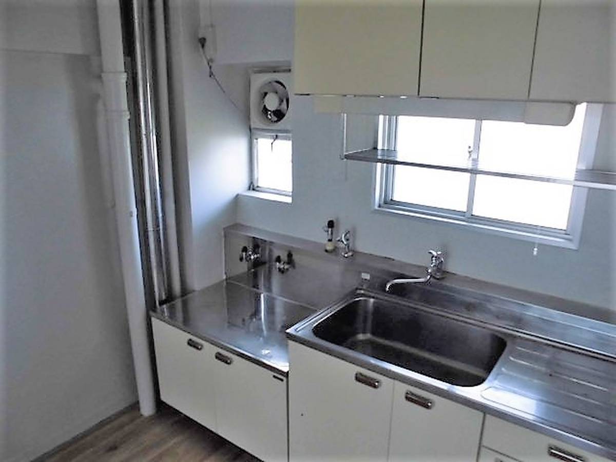 Dapur di Village House Kyouwa di Obu-shi