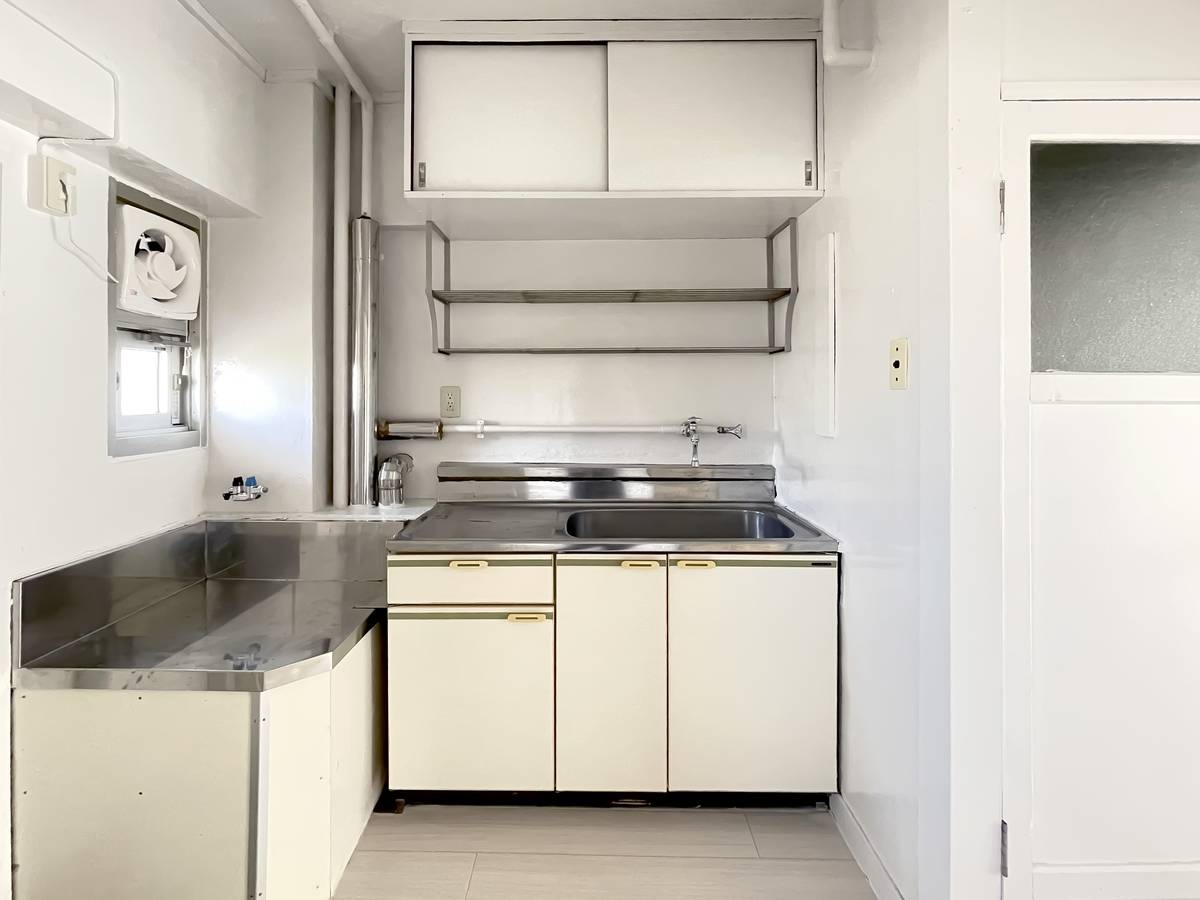 Hekinan-shi मा Village House Yashita मा किचन