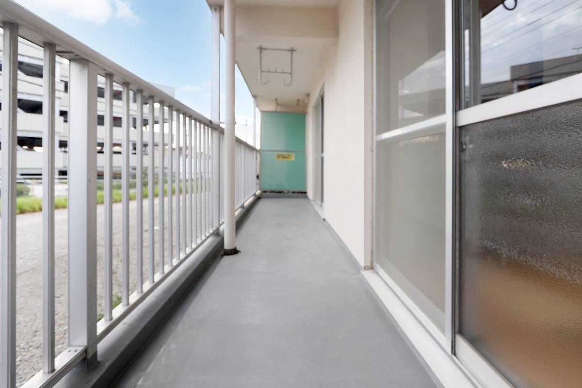 Balcony in Village House Higashino in Kasugai-shi