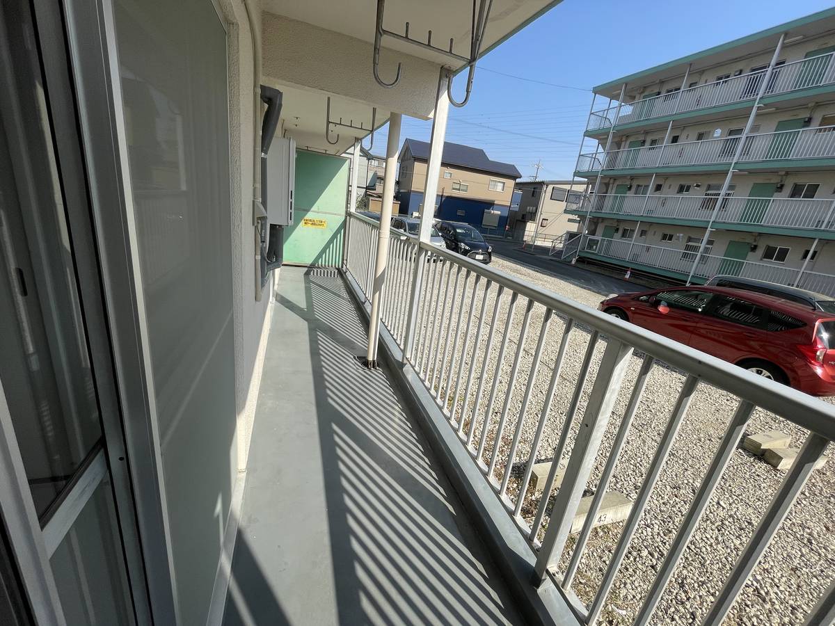 Balcony in Village House Higashino in Kasugai-shi