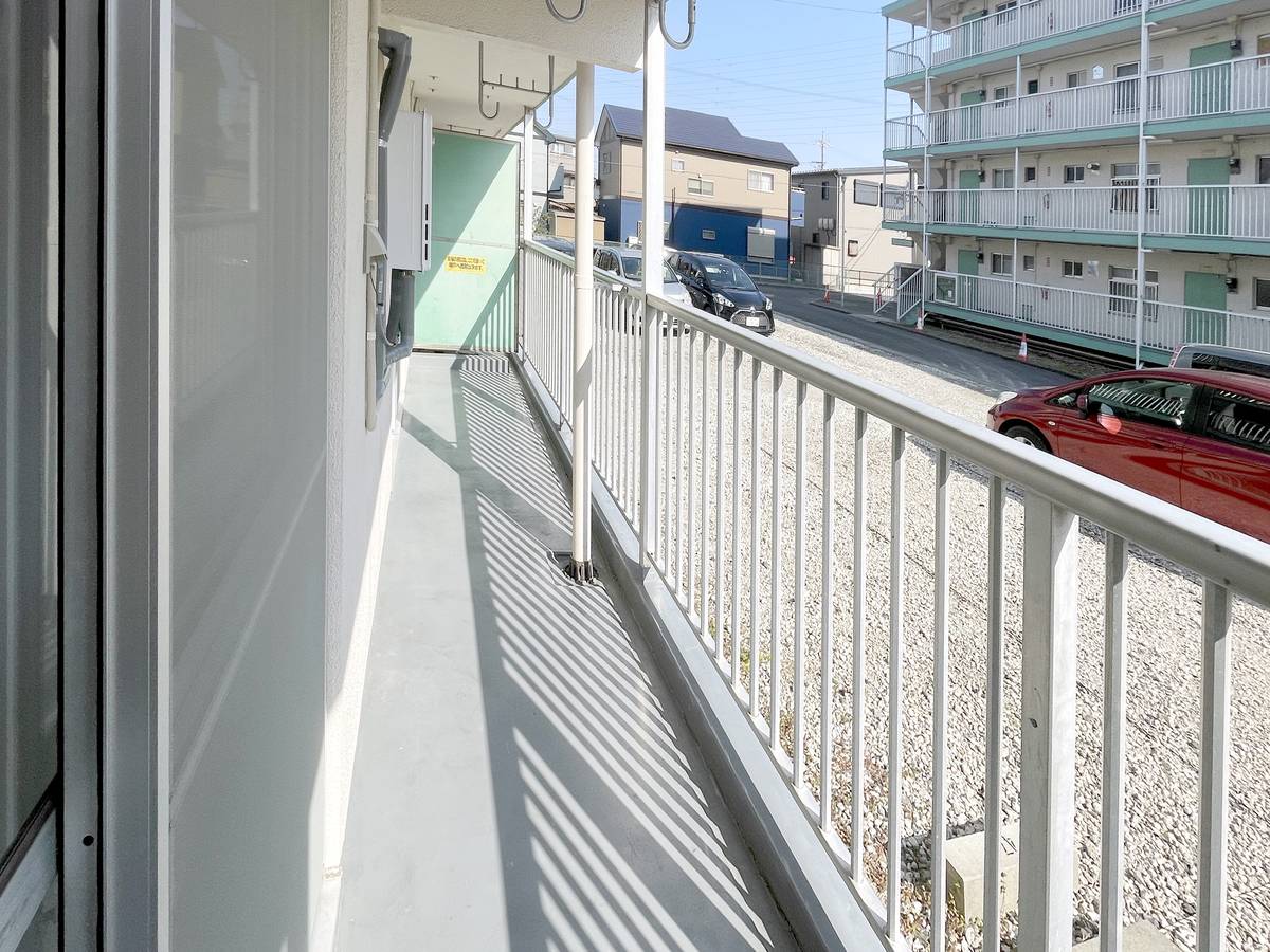 Balkon di Village House Higashino di Kasugai-shi