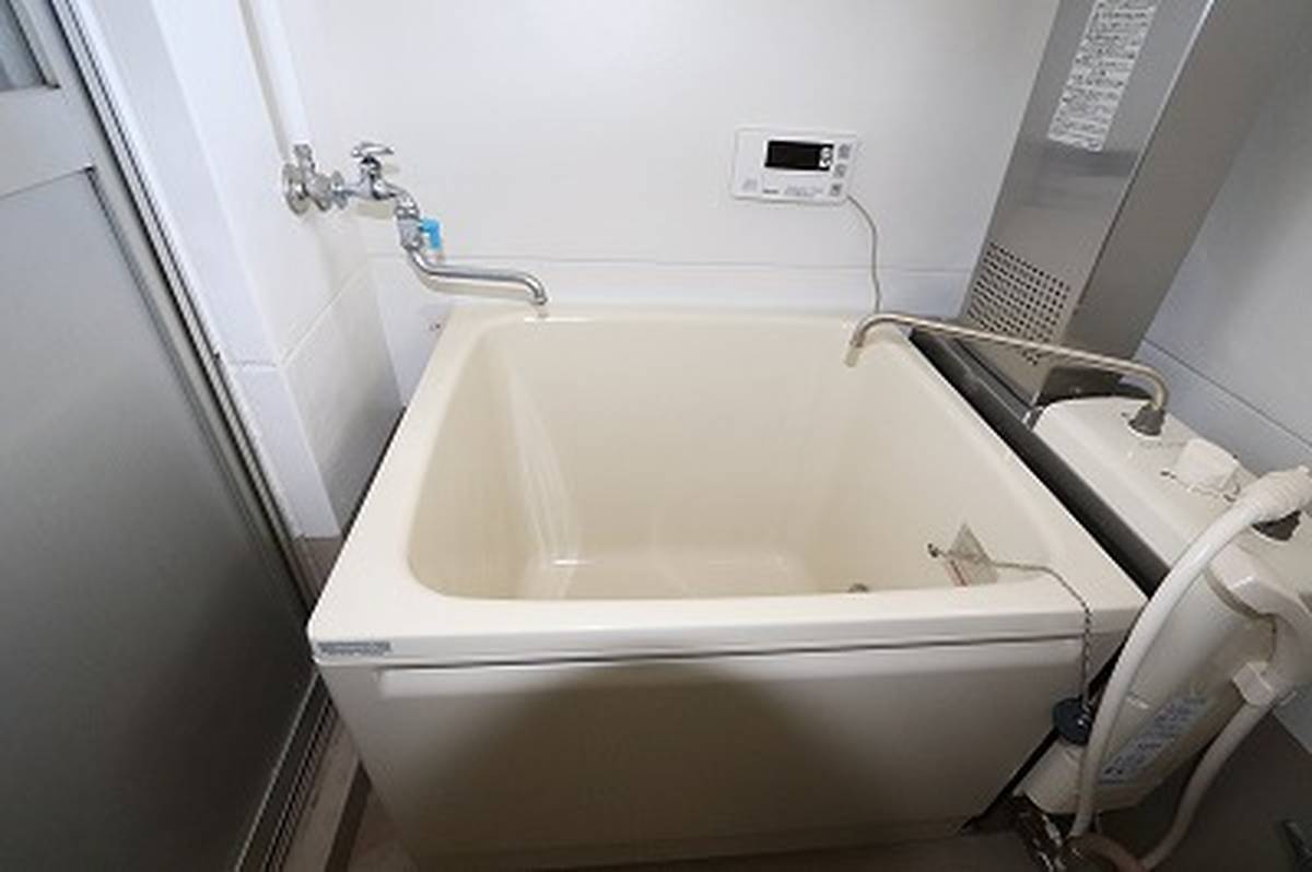 Phòng tắm của Village House Inoue ở Komaki-shi