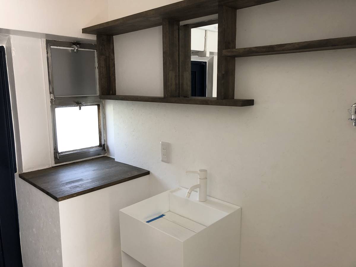 Bồn rửa mặt của Village House Takahanadaira ở Yokkaichi-shi