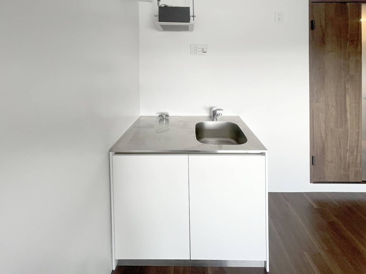 Khu vực bếp của Village House Takahanadaira ở Yokkaichi-shi