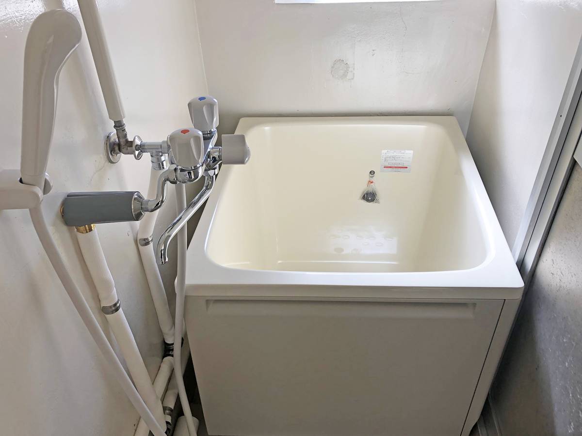 Bathroom in Village House Atago in Tsushima-shi