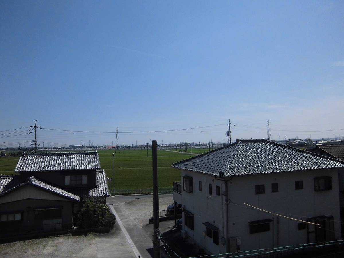 Tầm nhìn từ Village House Atago ở Tsushima-shi