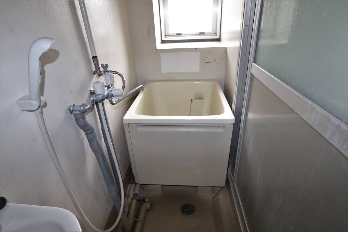 Phòng tắm của Village House Suecho ở Mizunami-shi