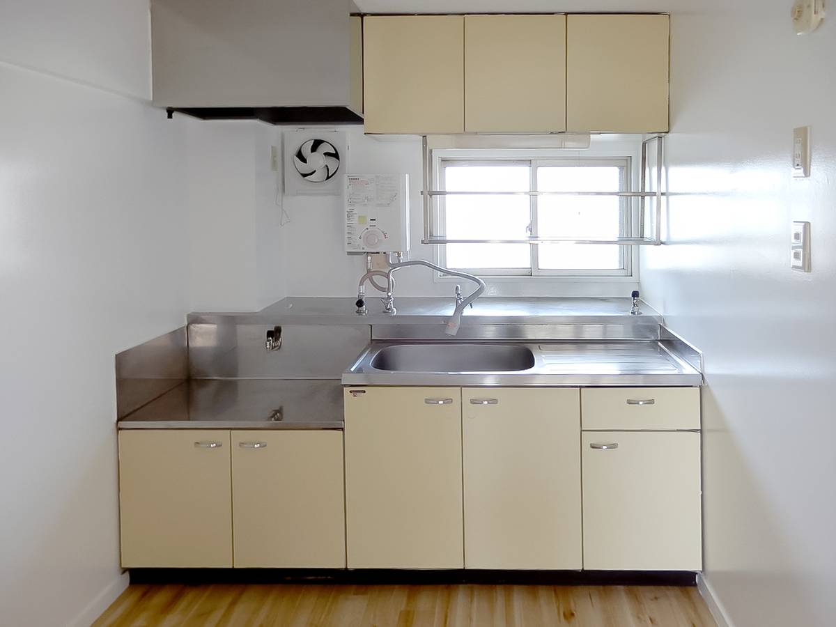 Dapur di Village House Miai di Okazaki-shi