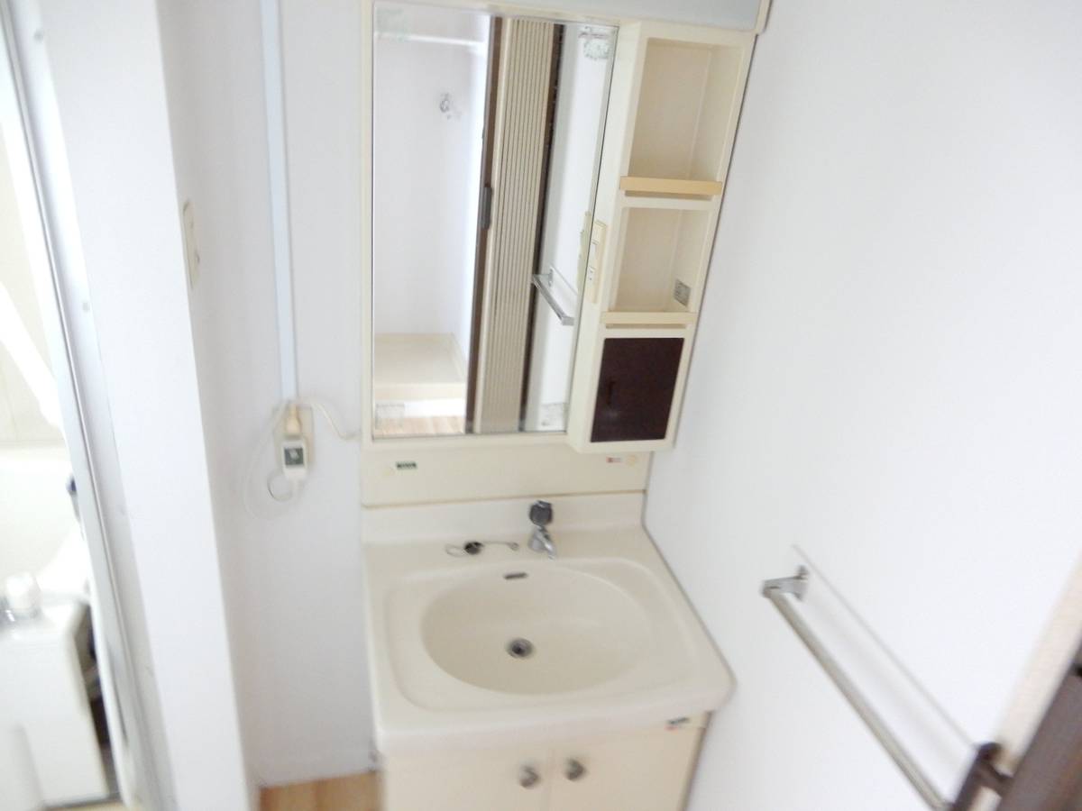 豊橋市ビレッジハウス津田の洗面所