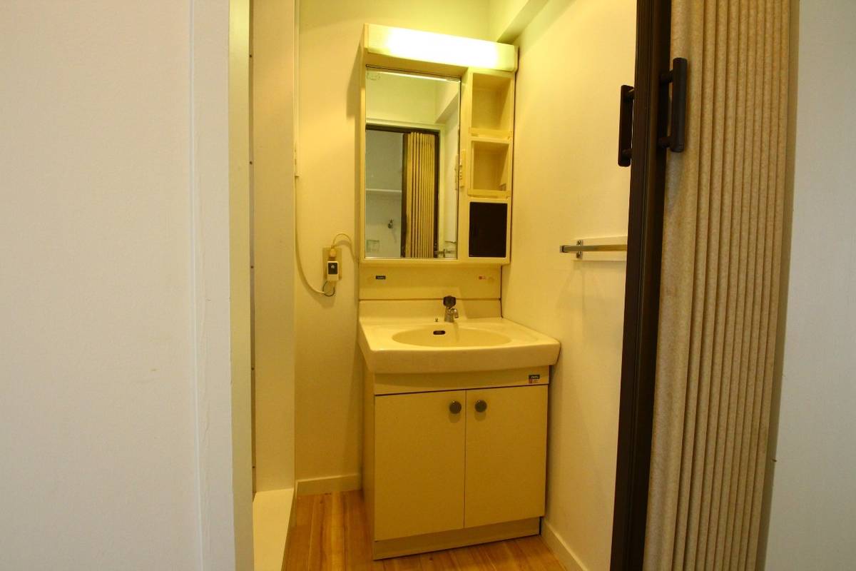 Bồn rửa mặt của Village House Tsuda ở Toyohashi-shi