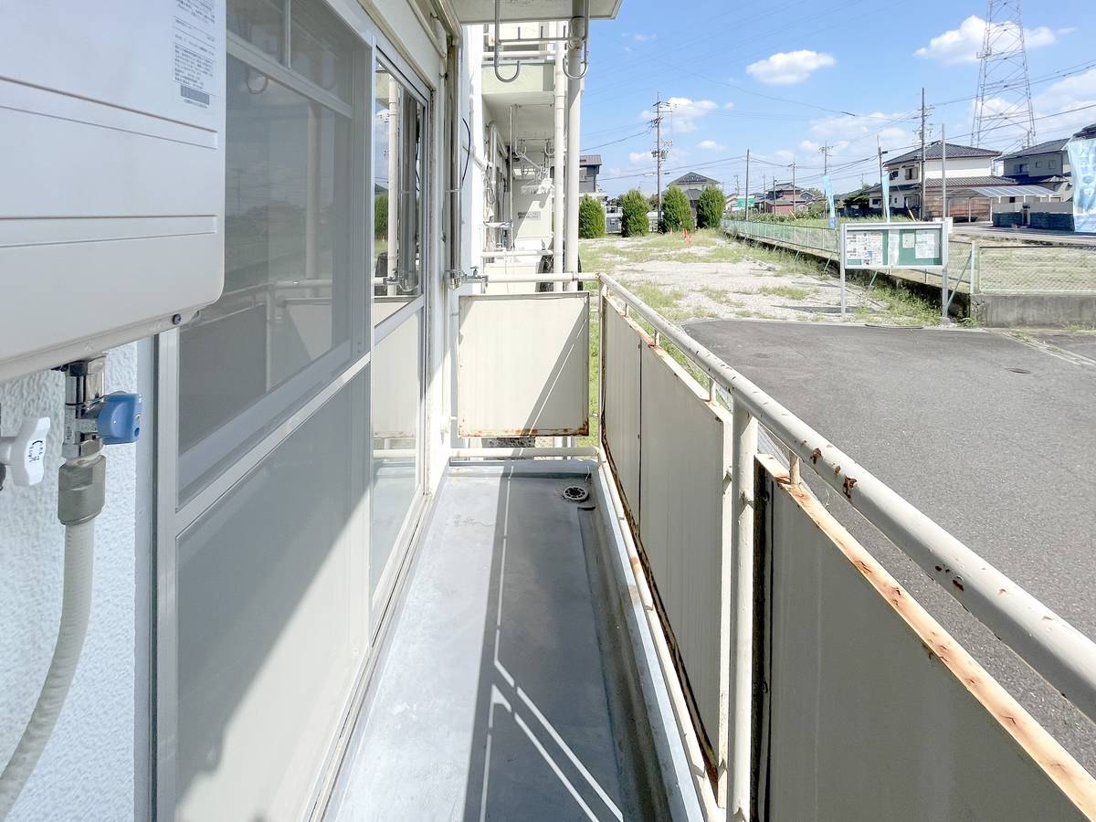 Balkon di Village House Ooguchi di Niwa-gun