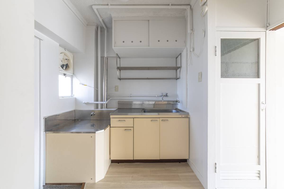 Dapur di Village House Hiromi di Fuji-shi