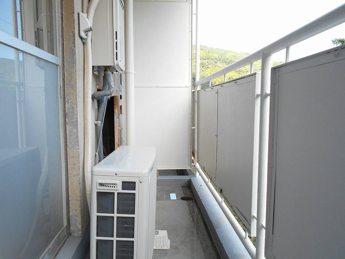 Balkon di Village House Hiromi di Fuji-shi