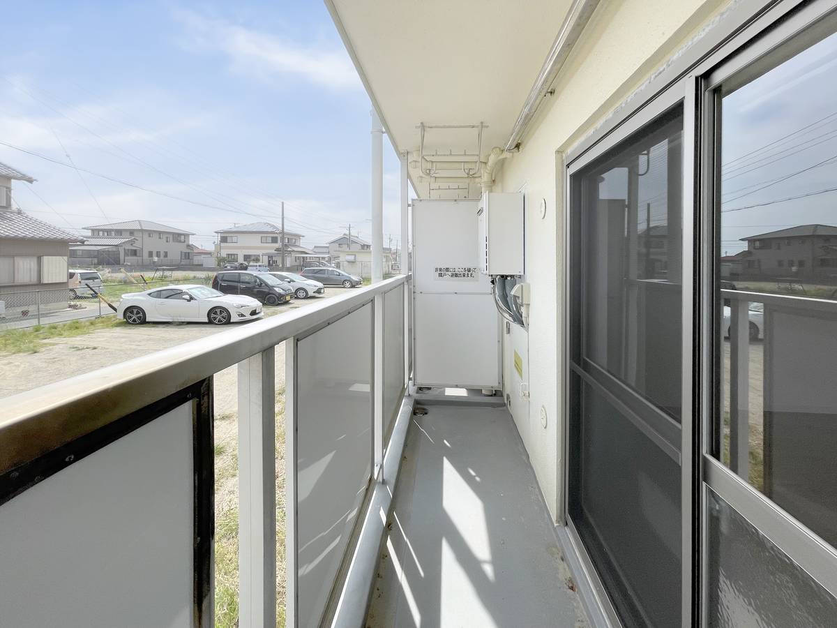 Balkon di Village House Jimei di Nishio-shi