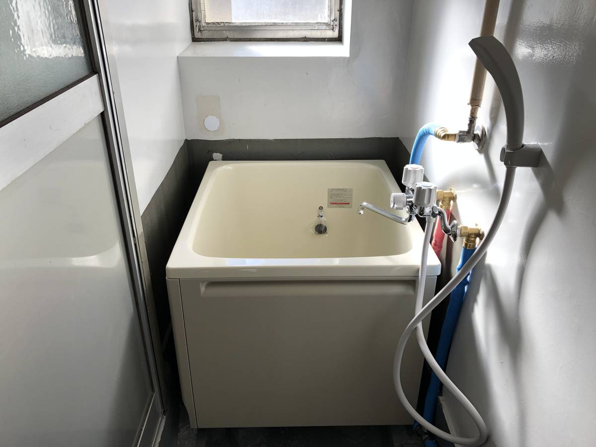 Phòng tắm của Village House Mukaiyama ở Tokai-shi