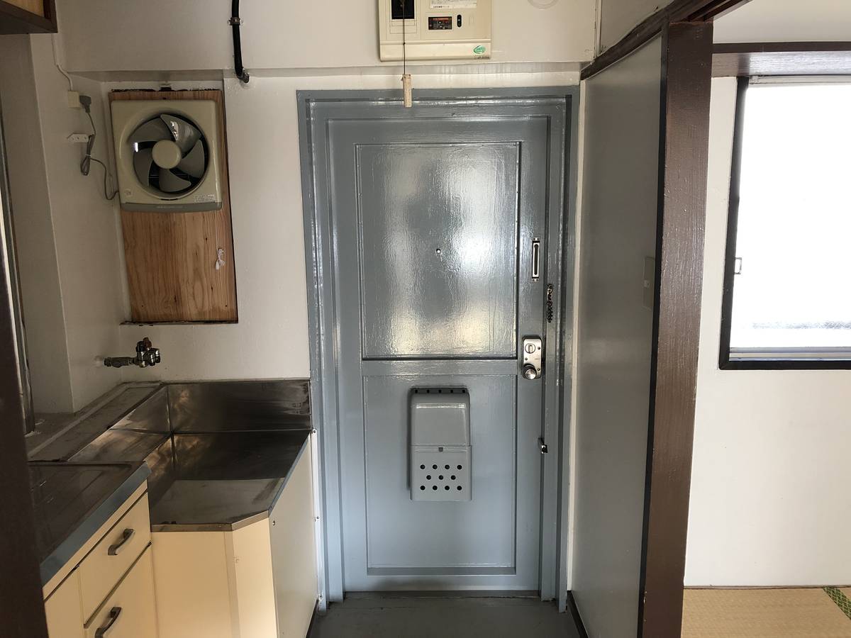 Khu vực cửa ra vào Village House Mukaiyama ở Tokai-shi