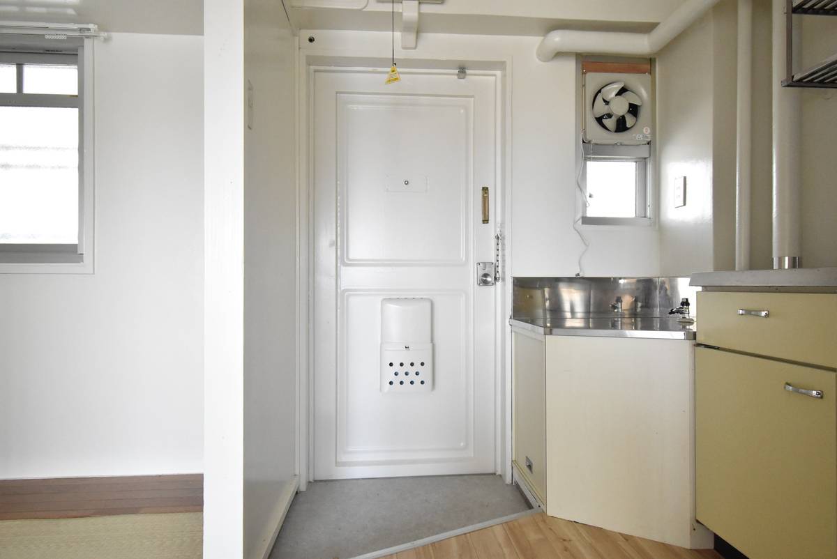 Khu vực cửa ra vào Village House Unoke ở Kahoku-shi