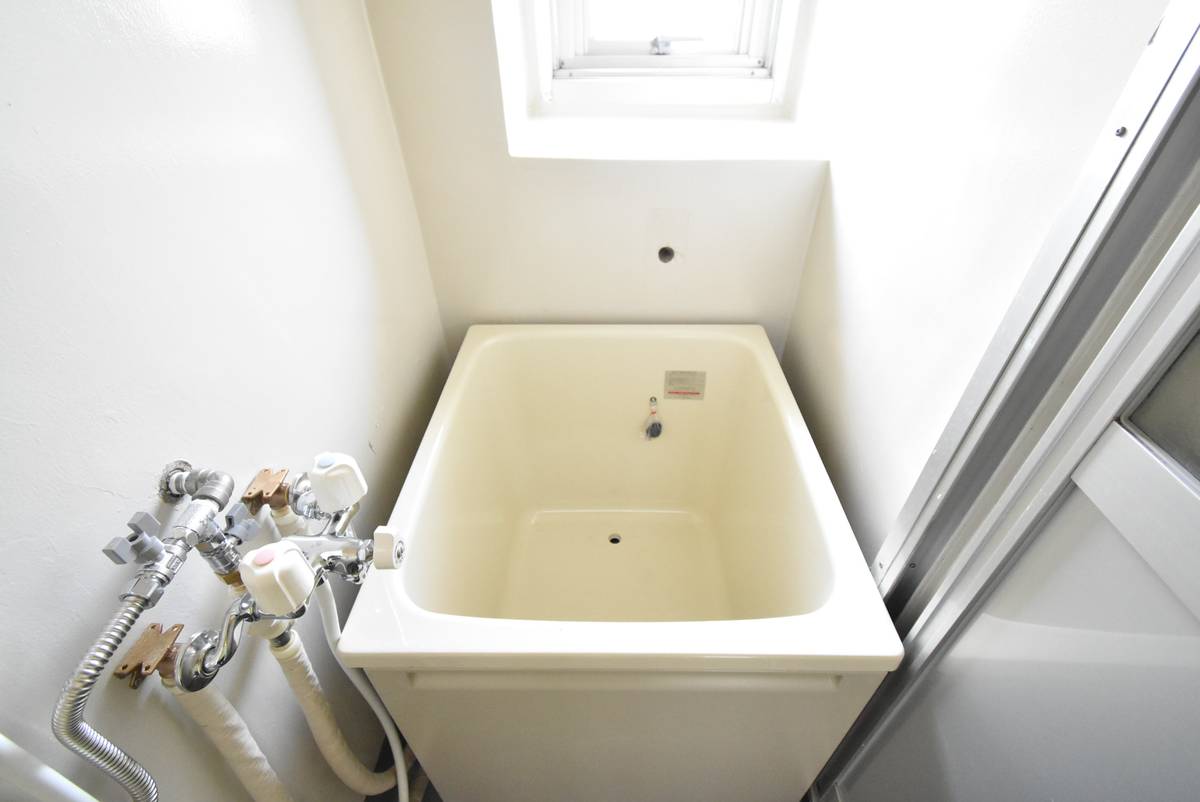 Phòng tắm của Village House Unoke ở Kahoku-shi