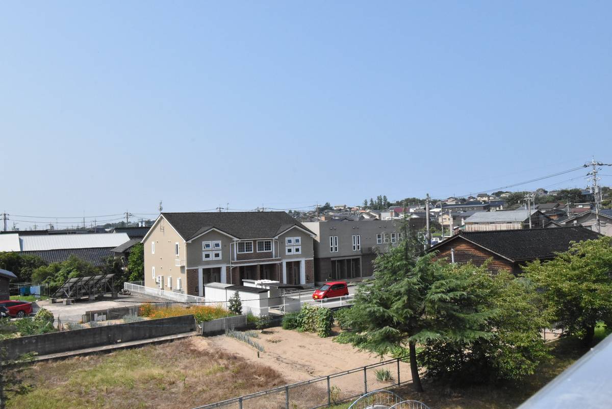Tầm nhìn từ Village House Unoke ở Kahoku-shi