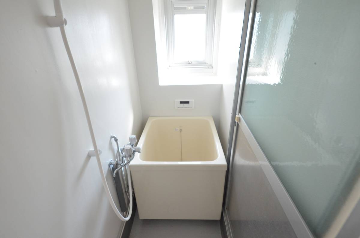 Phòng tắm của Village House Unoke ở Kahoku-shi