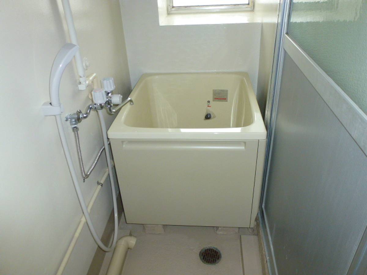 Phòng tắm của Village House Hashima ở Hashima-shi