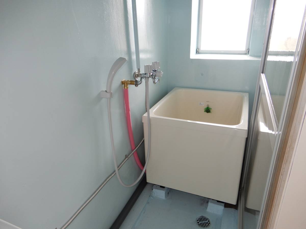 Phòng tắm của Village House Oima ở Chuo-ku