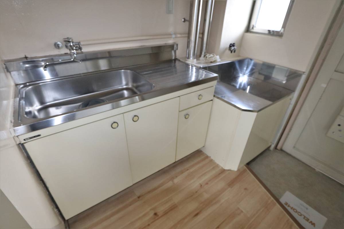 Dapur di Village House Sunami di Mizuho-shi