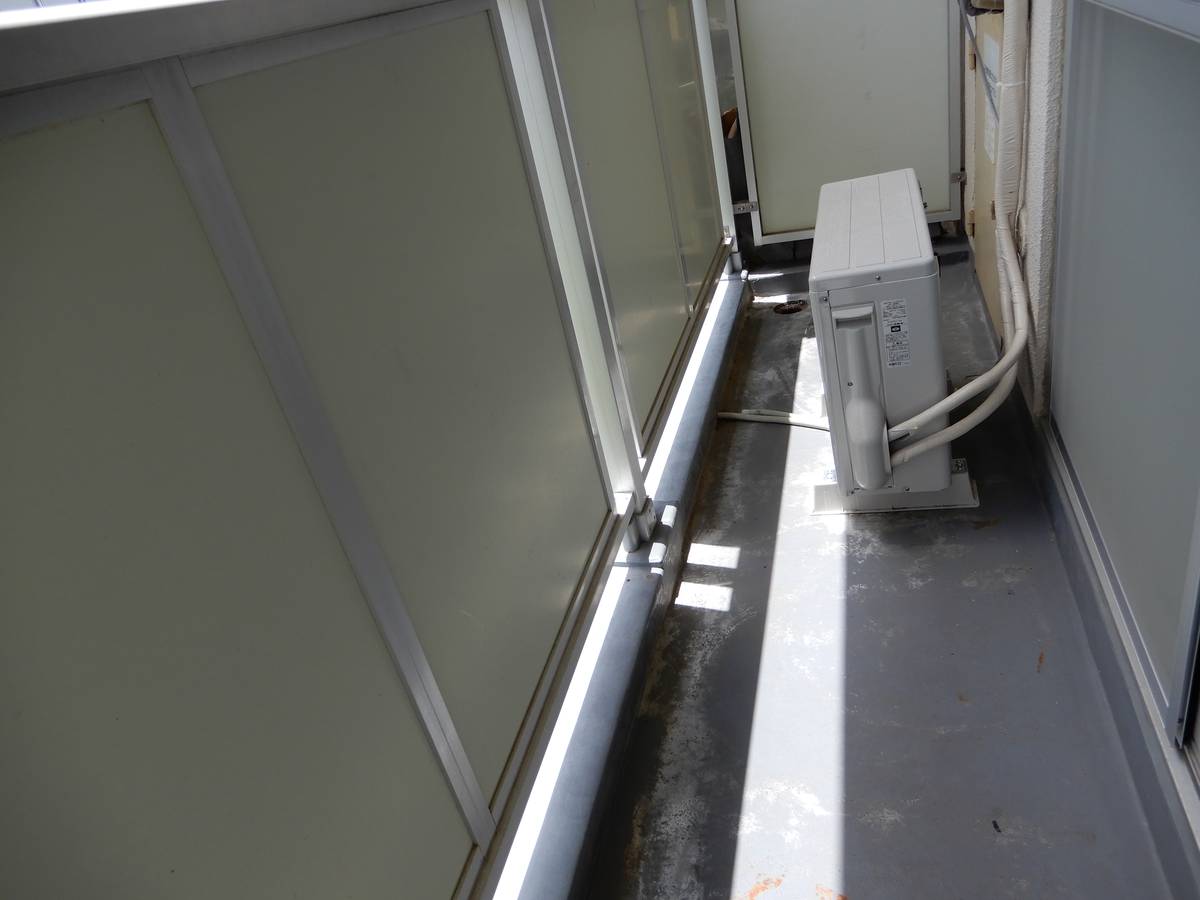 豊橋市ビレッジハウス大岩のバルコニー