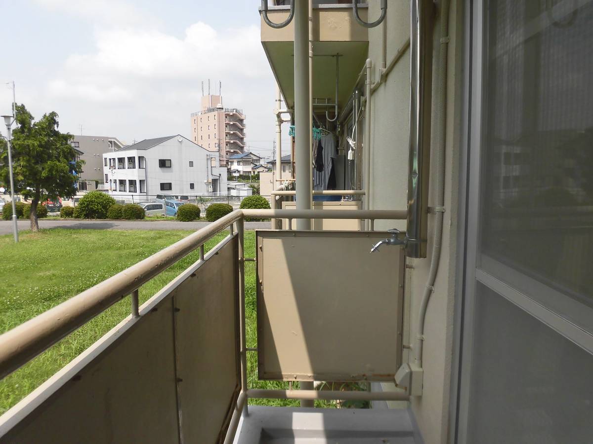 Balcony in Village House Ekaku Shinmachi in Toyota-shi