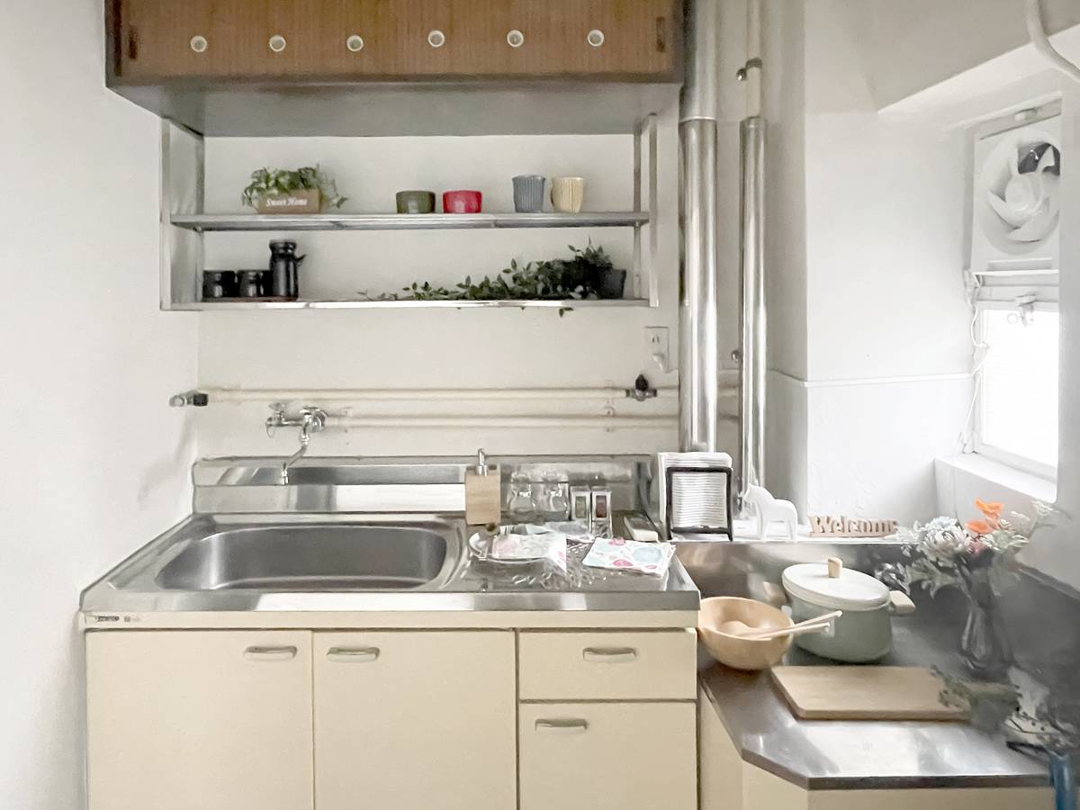 Tokai-shi ရှိ Village House Fujishima ၏ မီးဖိုချောင်