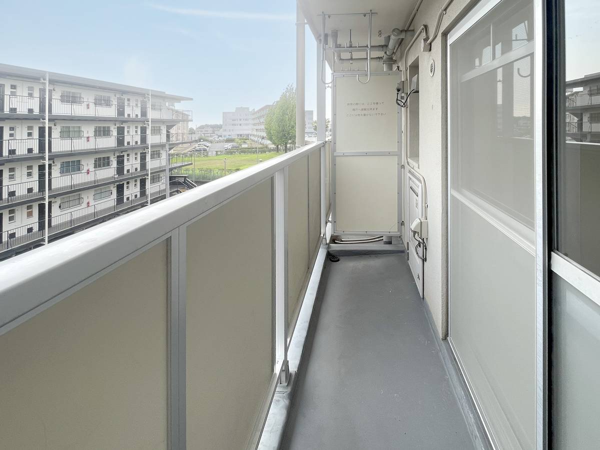 Balcony in Village House Niki in Okazaki-shi