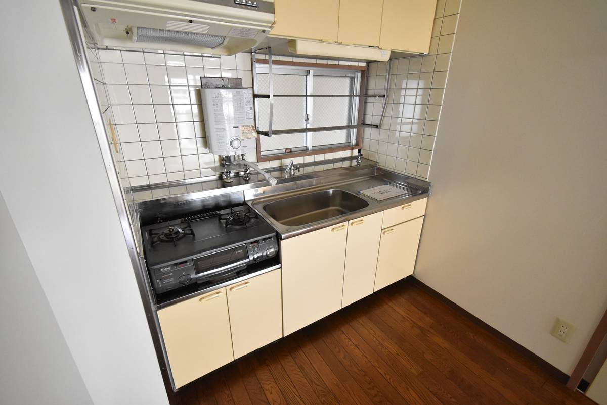 Kitchen in Village House Arakawa in Toyama-shi