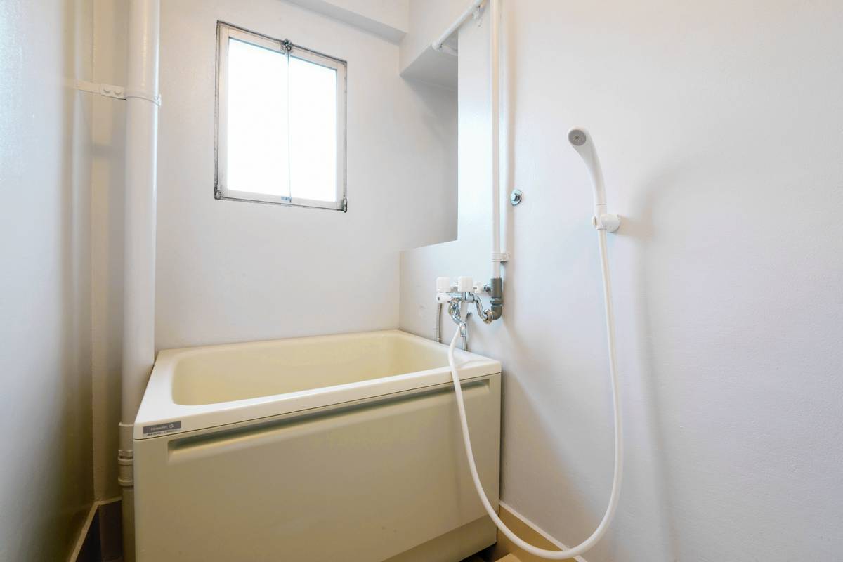 Phòng tắm của Village House Arai ở Kosai-shi