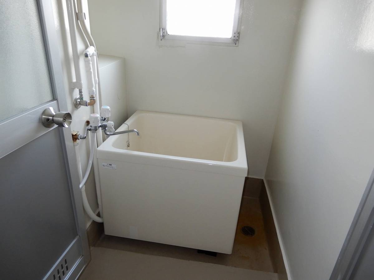 Phòng tắm của Village House Nishibata ở Hekinan-shi