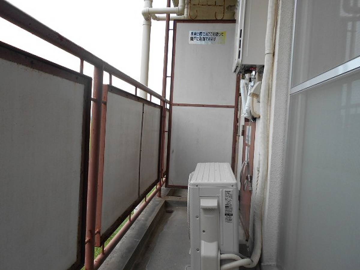 松阪市ビレッジハウス南郊のバルコニー