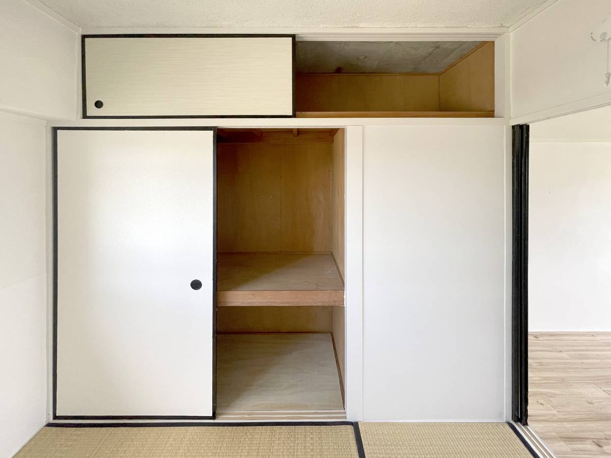 Khu vực chứa đồ của Village House Nanko ở Matsusaka-shi