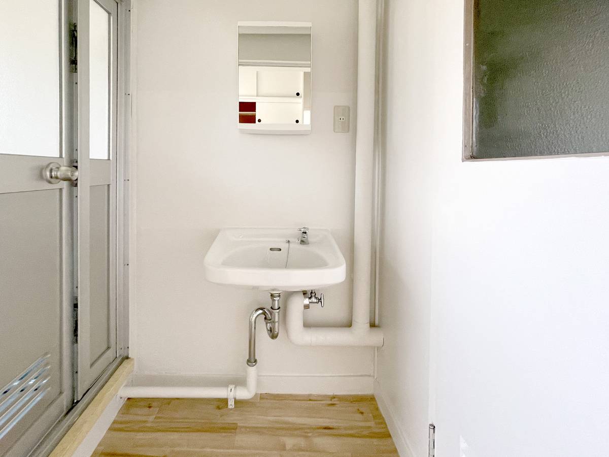 Bồn rửa mặt của Village House Nanko ở Matsusaka-shi