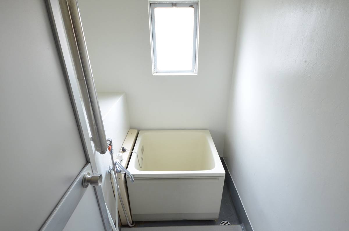 Phòng tắm của Village House Karumi ở Komatsu-shi