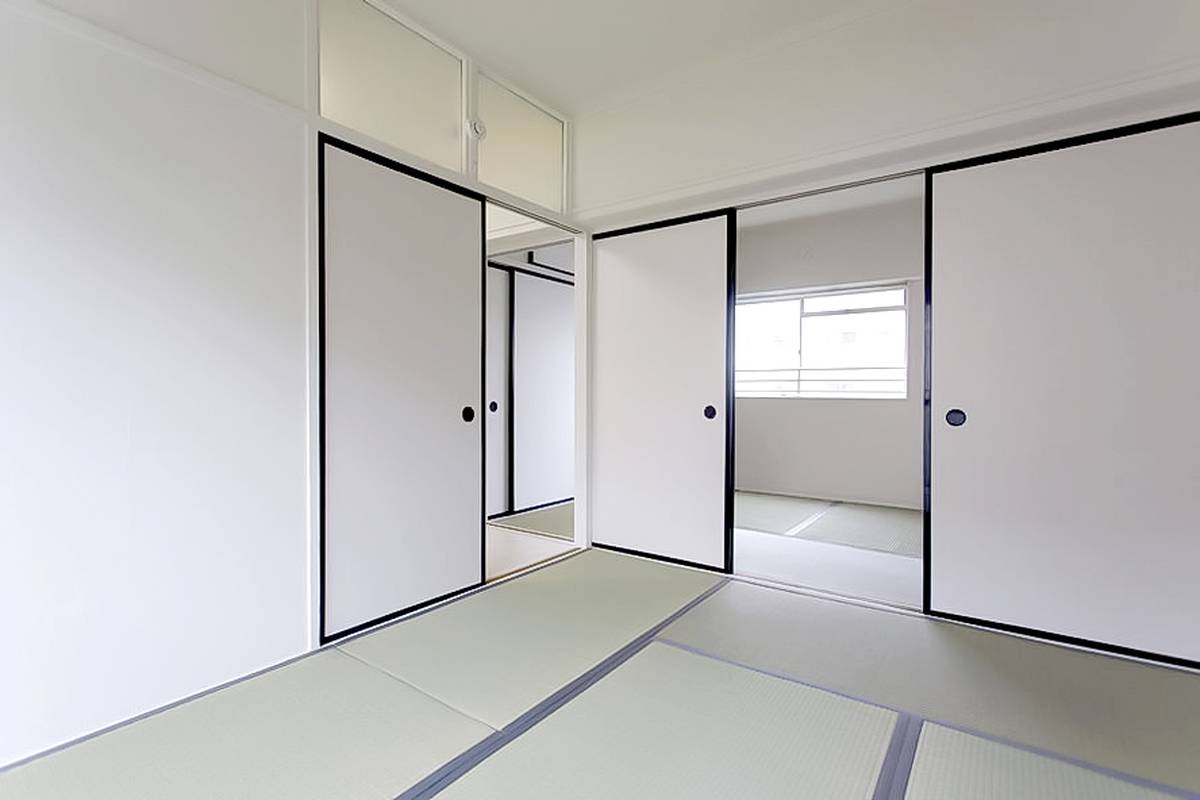 Kamar Tidur di Village House Osashima di Ena-shi