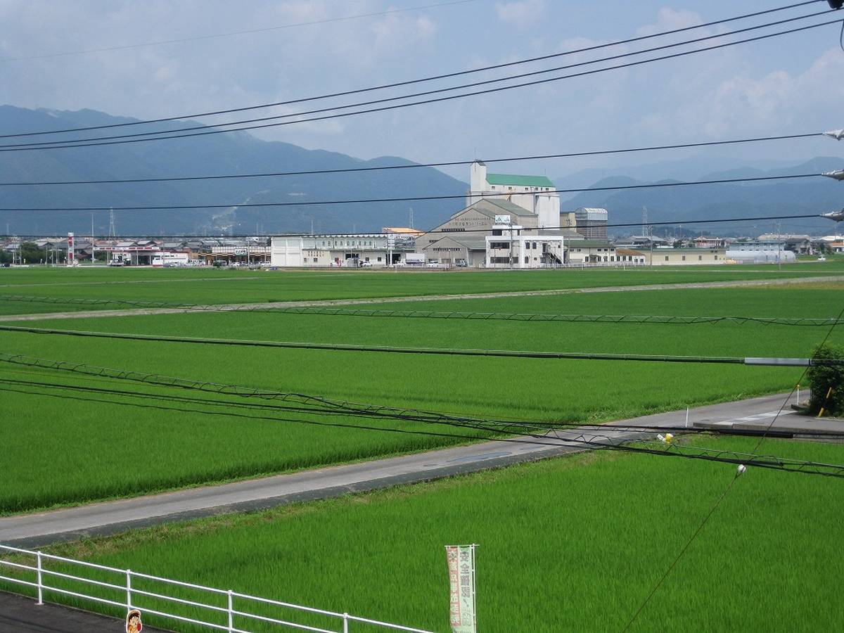 Tầm nhìn từ Village House Ikeda ở Ibi-gun