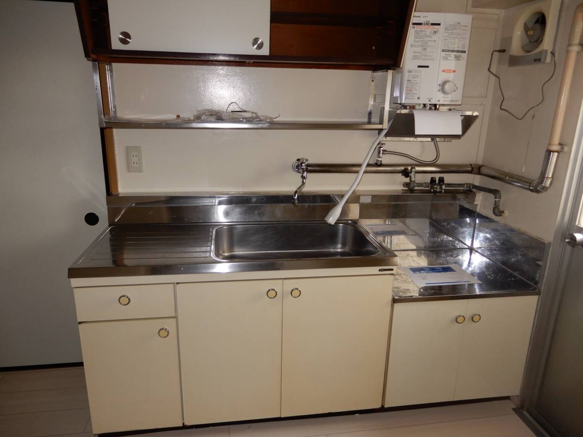 Dapur di Village House Uchino di Hamana-ku