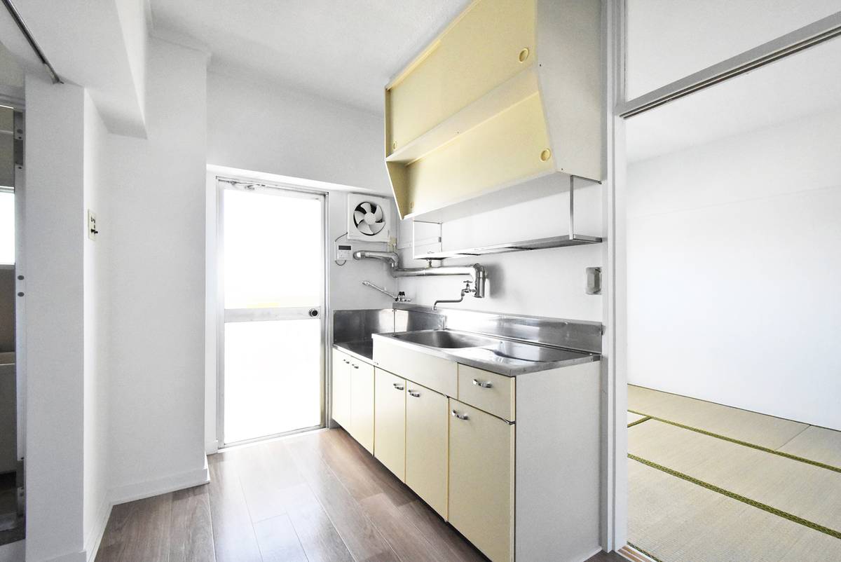 Awara-shi ရှိ Village House Kita Kanazu ၏ မီးဖိုချောင်