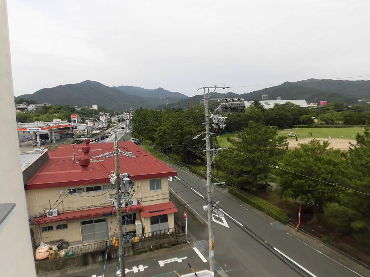 Tầm nhìn từ Village House Arashima ở Toba-shi