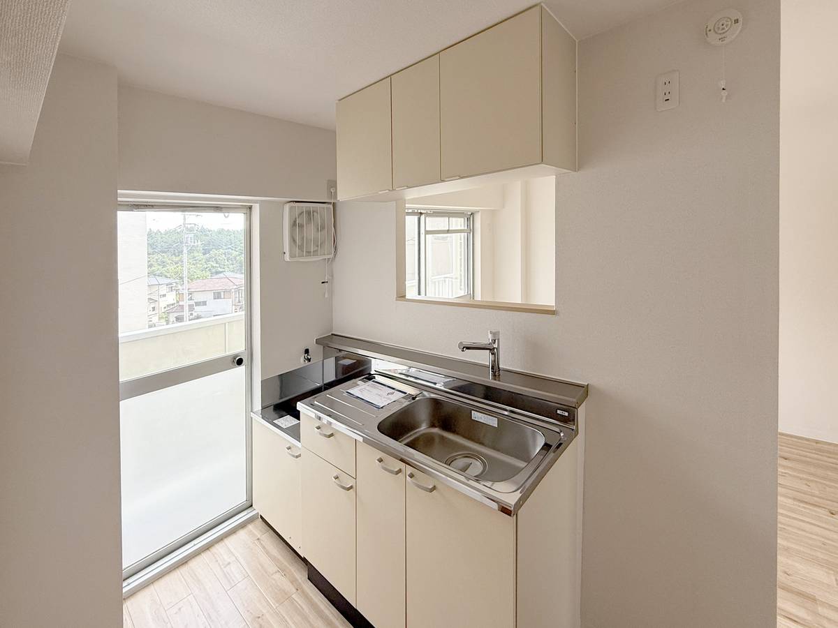 Fujinomiya-shi मा Village House Awakura मा किचन